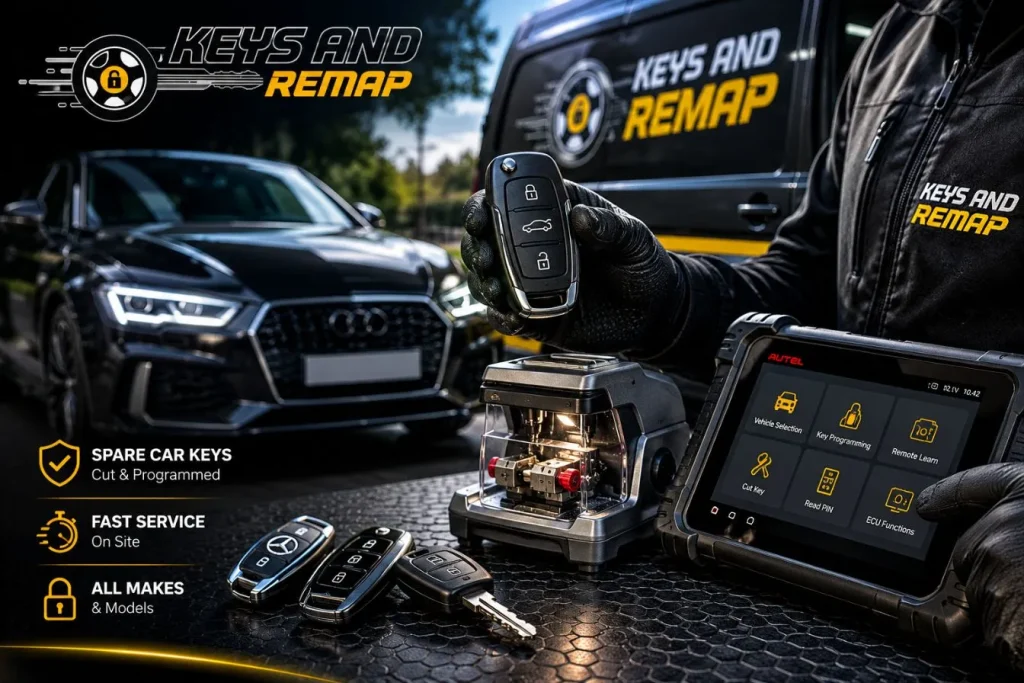 spare ca key by keys and remap cannock, uk